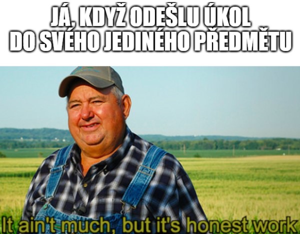 Meme s úkolem